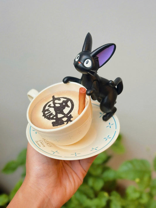 Jiji Cat Coffee Cup Jewelry Box