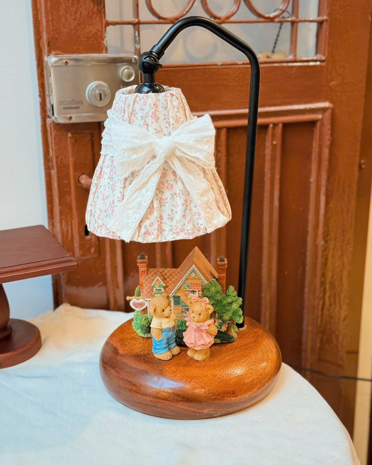 Reworked Cherished Teddies Lamp