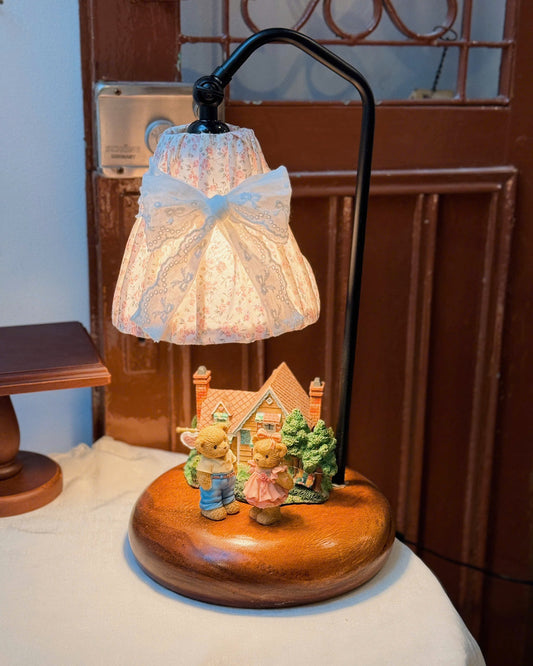 Reworked Cherished Teddies Lamp