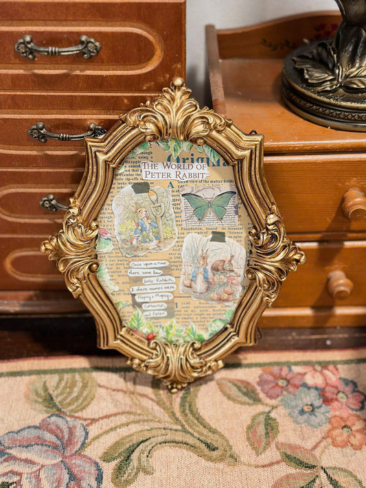 Vintage Style Oval Frame 08