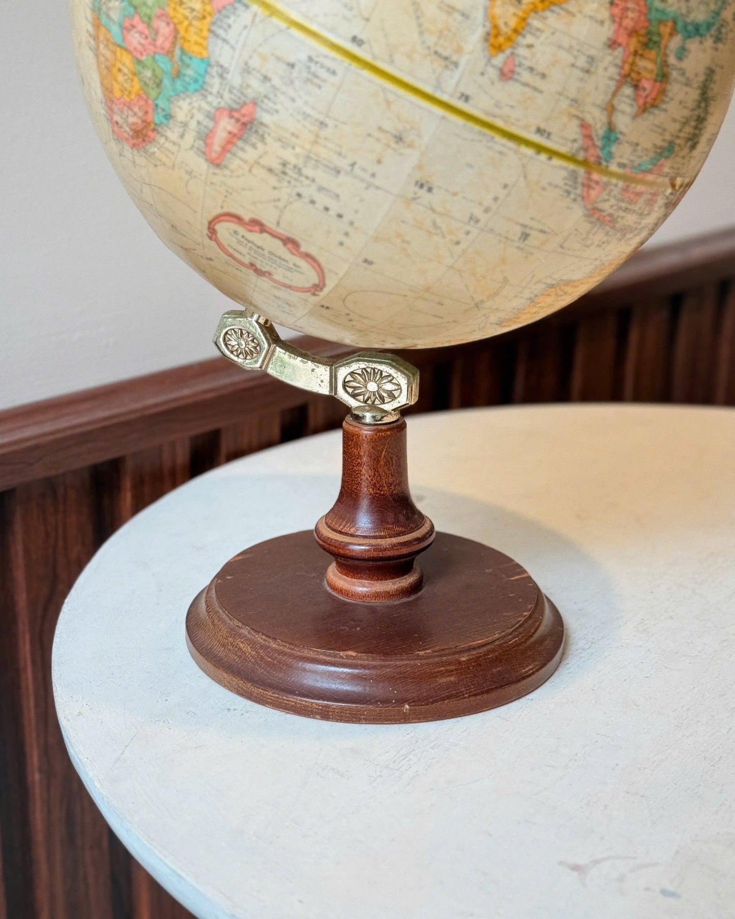 Vintage World Globe