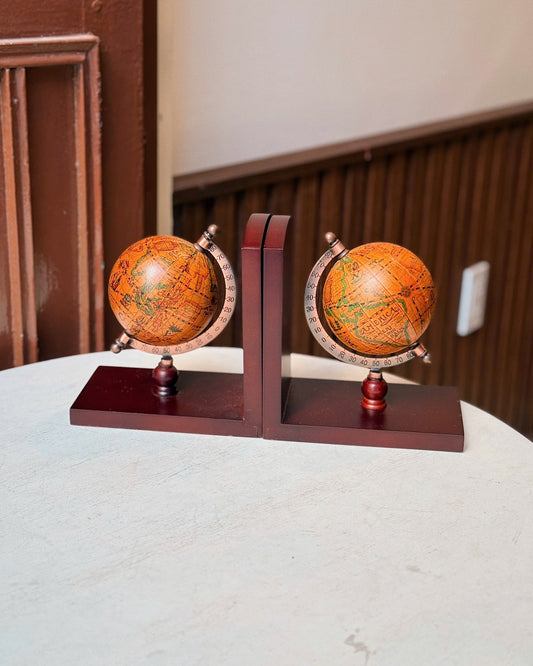 Vintage Globe Bookend