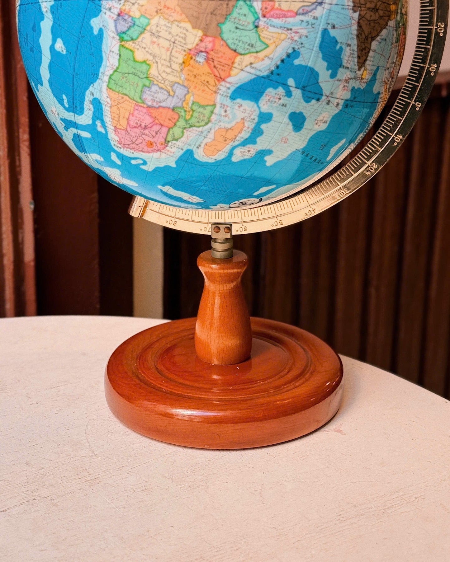 Vintage Blue Globe