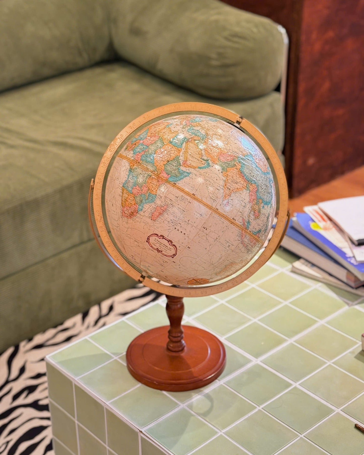 Vintage Treasure Globe