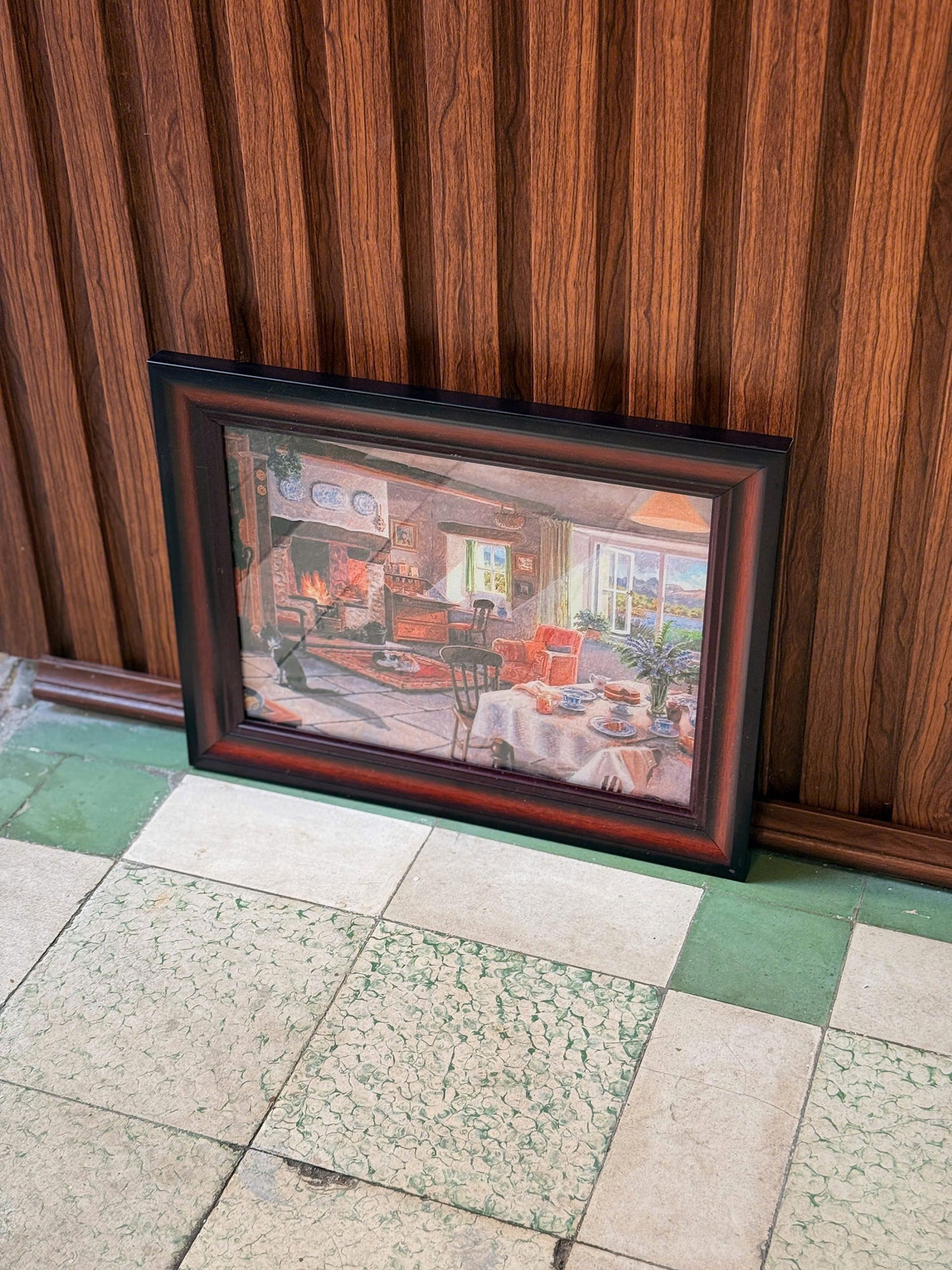 Vintage Style Wooden Frame 04