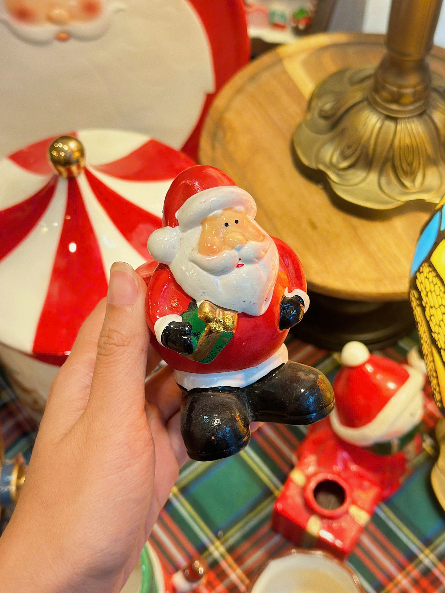 Cốc nến Santa Claus xinh xắn