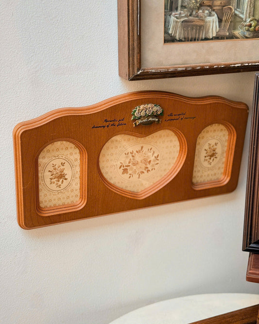 Wooden Triple Frame