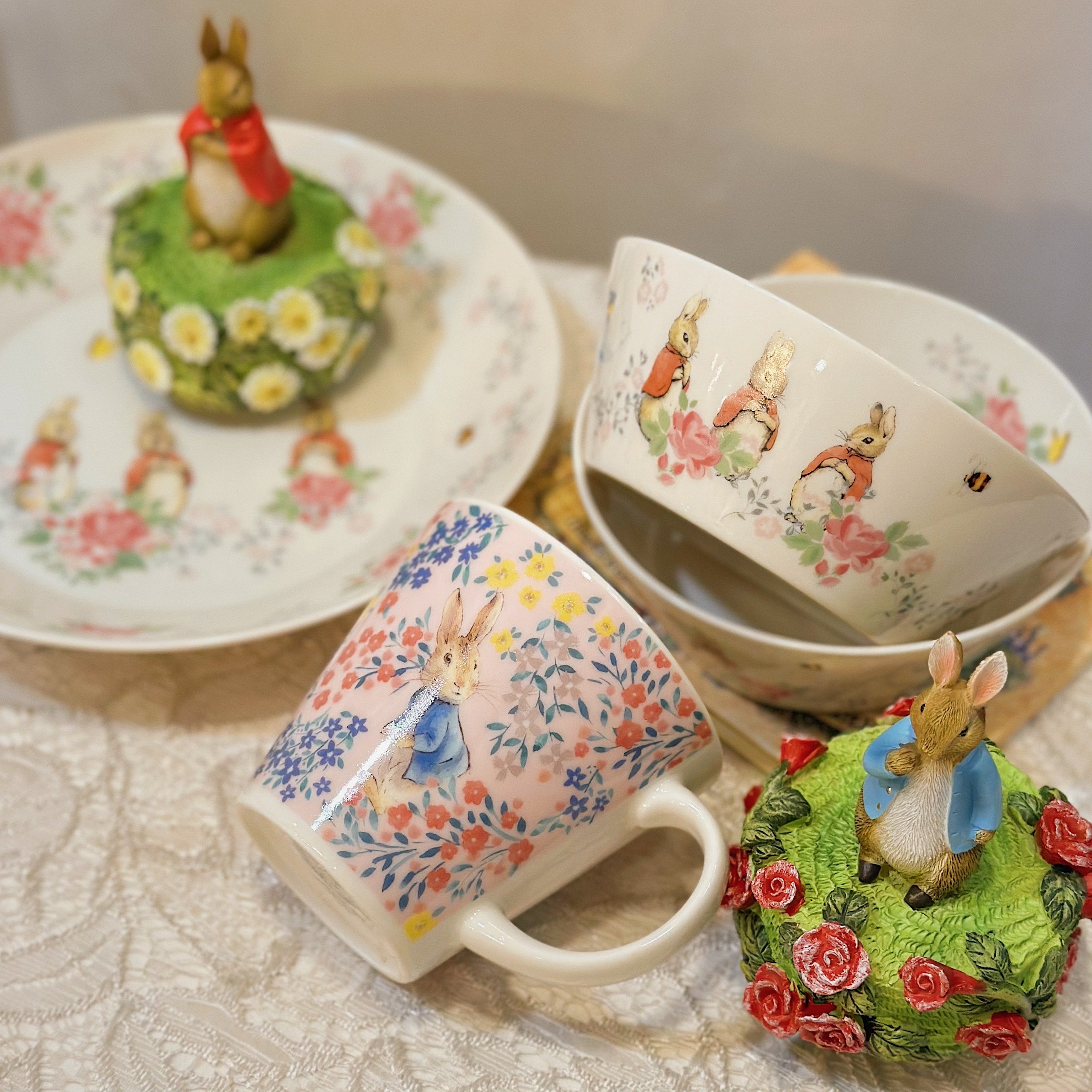 Peter Rabbit Ceramic Collection Peter Rabbit | Brambly Hedge – Magical Home Art