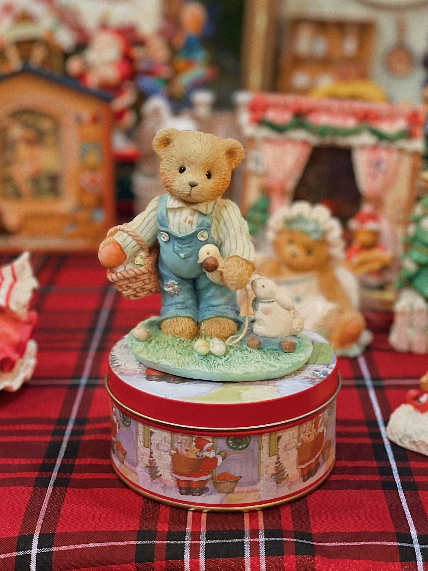 Tượng gấu Teddy Vintage xinh xắn 🐻