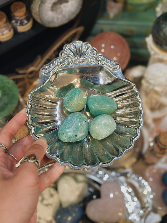 Đá Amazonite dạng sỏi