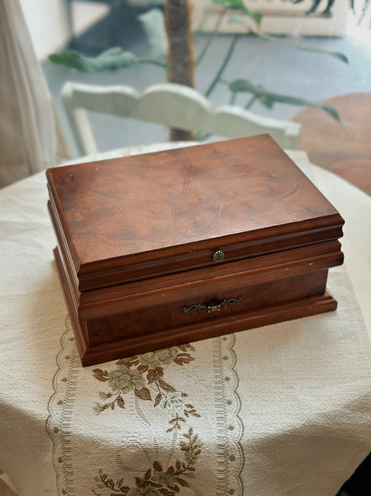 Classic Wooden Jewelry Box