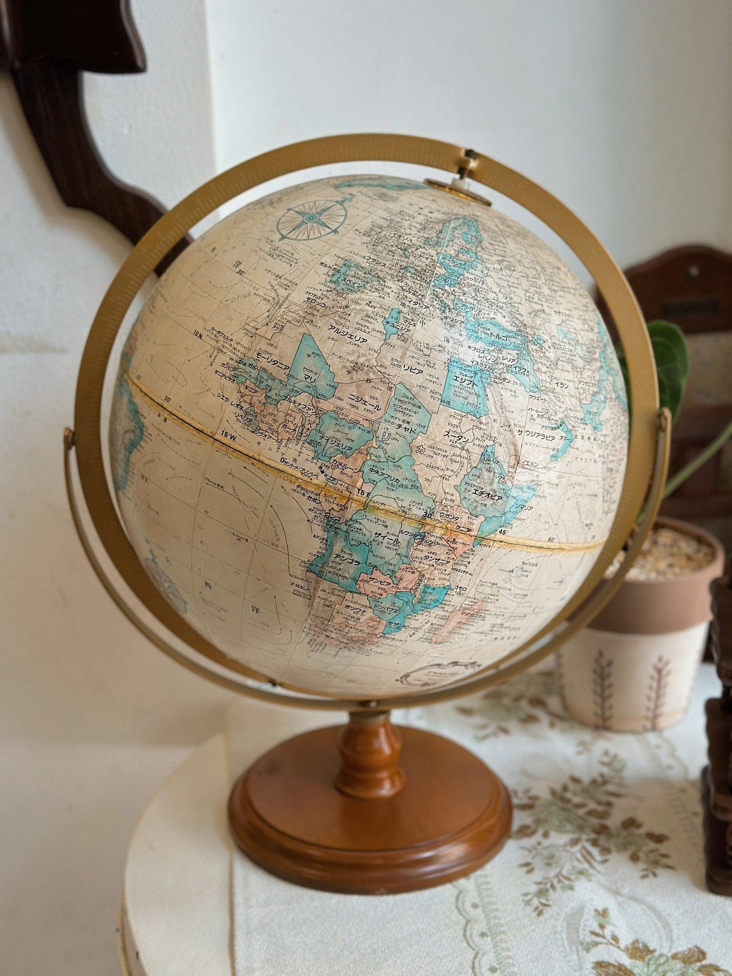 Quả địa cầu cổ điển Replogle Globes - Phiên bản Tiếng Nhật  ✨