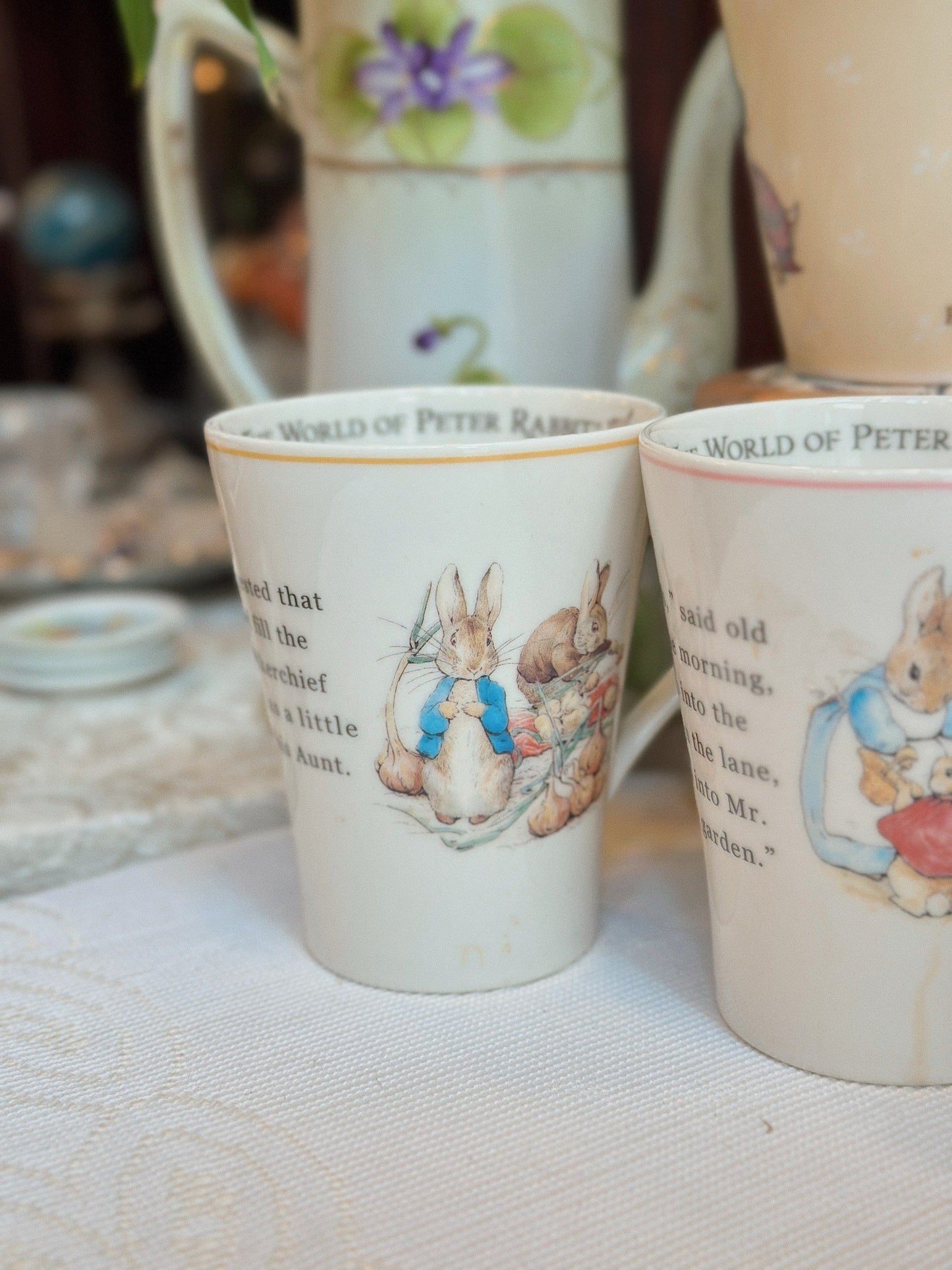 Ly gốm sứ họa tiết Peter Rabbit ✨