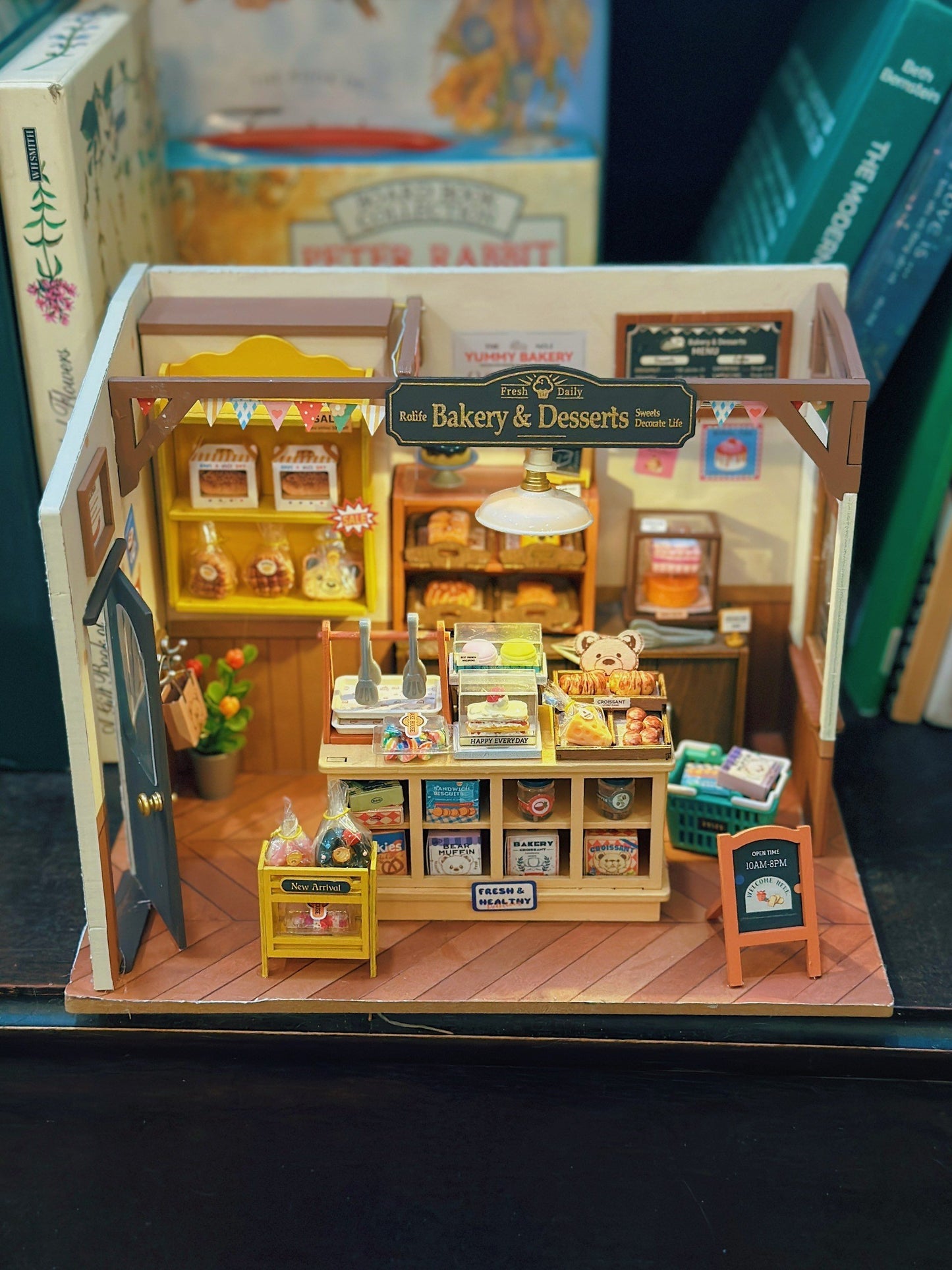 Mô hình nhà gỗ tiệm bánh xinh xắn ✨ Miniature Room Box