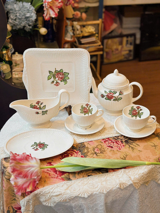 Moss Rose - Wedgwood Tea Set ✨