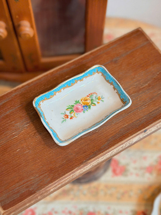 Dĩa đựng túi lọc/ bã trà - Crown Staffordshire
