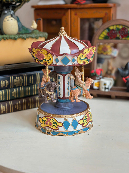Teddy Bear Carousel Music Box
