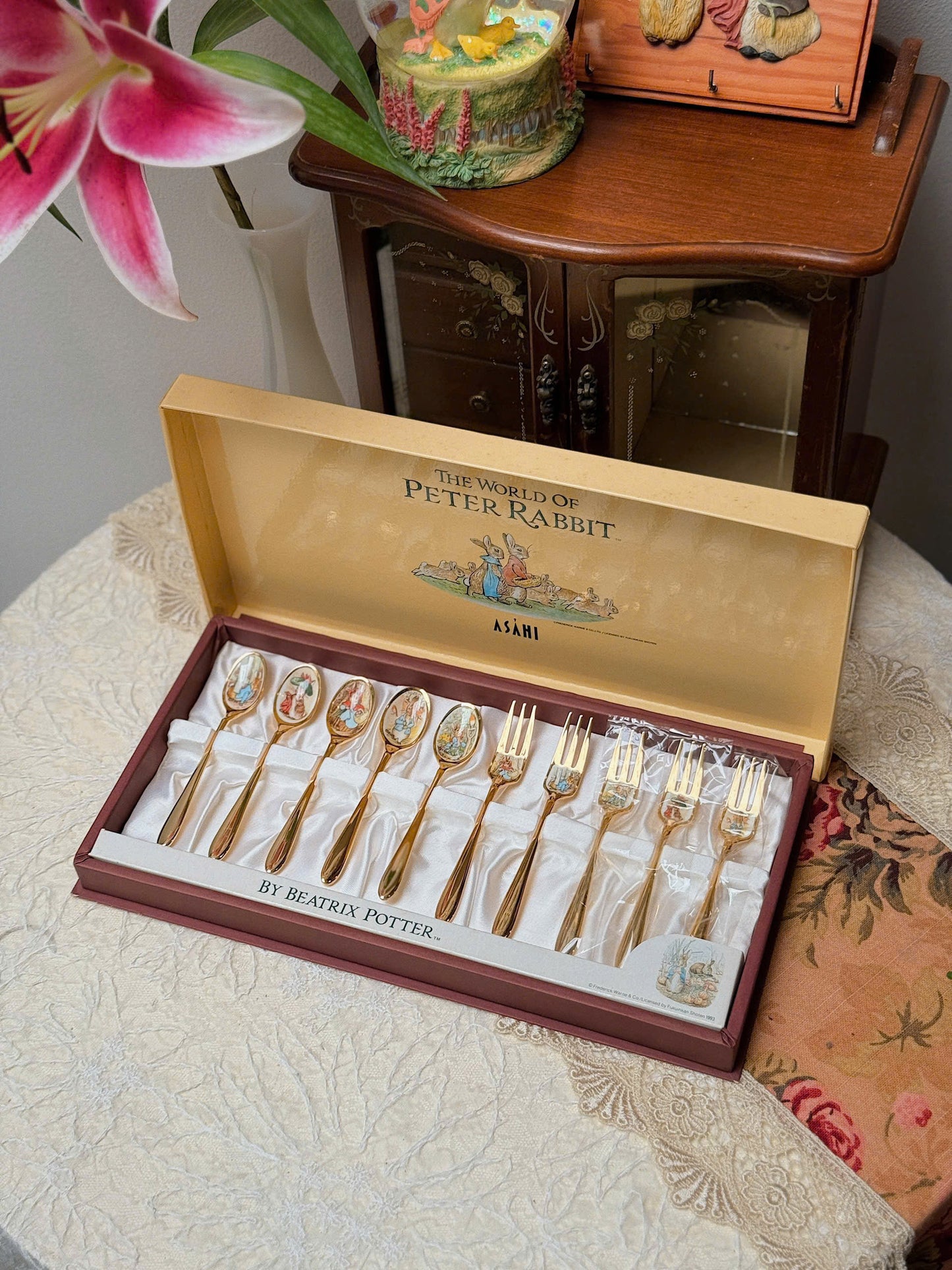 The World Of Peter Rabbit Cutlery Set - Asiha Japan