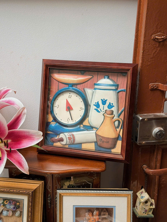 Vintage Kitchen Tool Wall Clock - TOCHIGI TOKEI