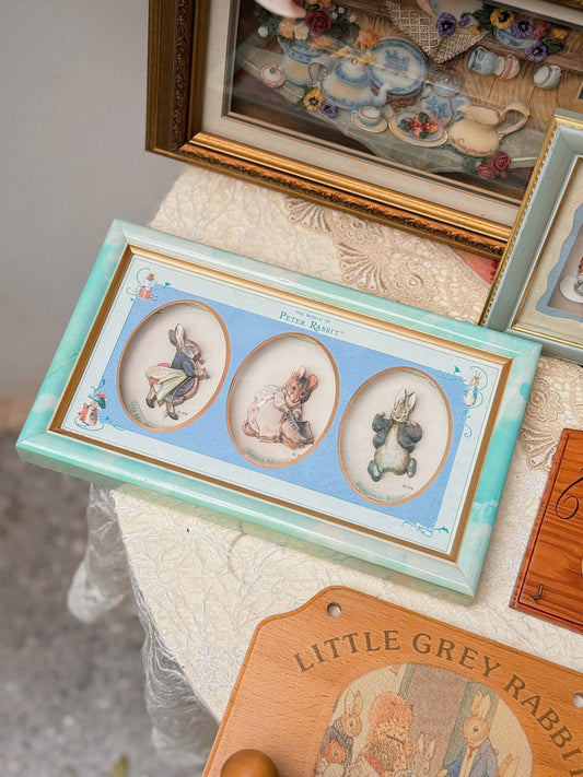 The World of Peter Rabbit Paper Tole Wooden Frame