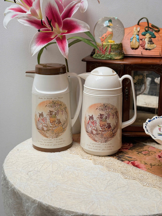 “Harika La Famille Aux Champs” Thermos Water Bottle
