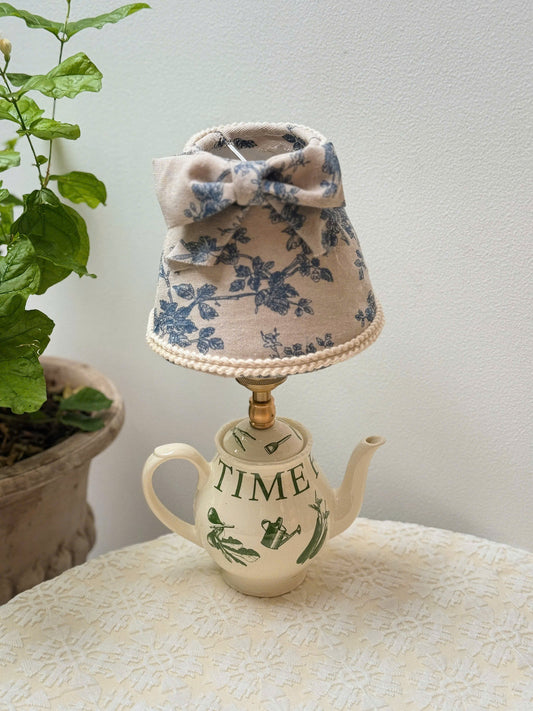Reworked Wood & Sons Teapot Lamp