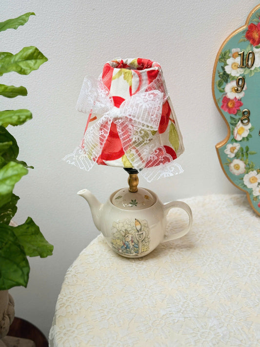 Reworked Peter Rabbit Teapot Lamp - Yamaka Japan