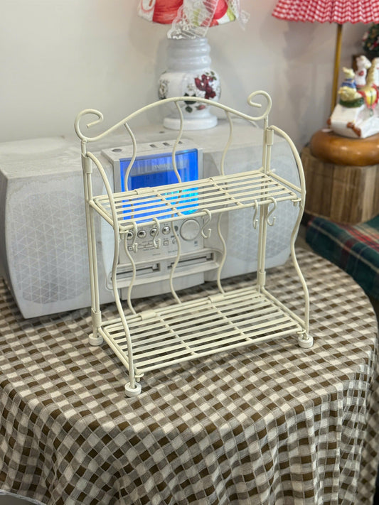 Vintage Foldable Wire Shelf