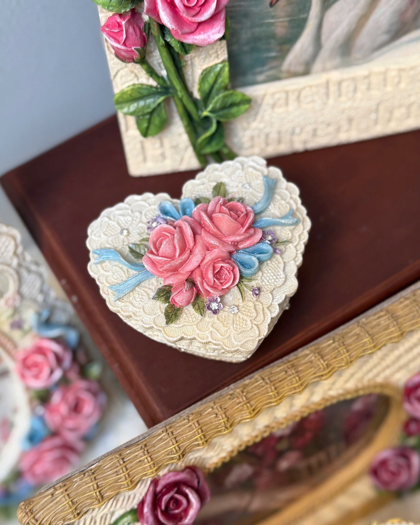Heart Shaped Trinket Box