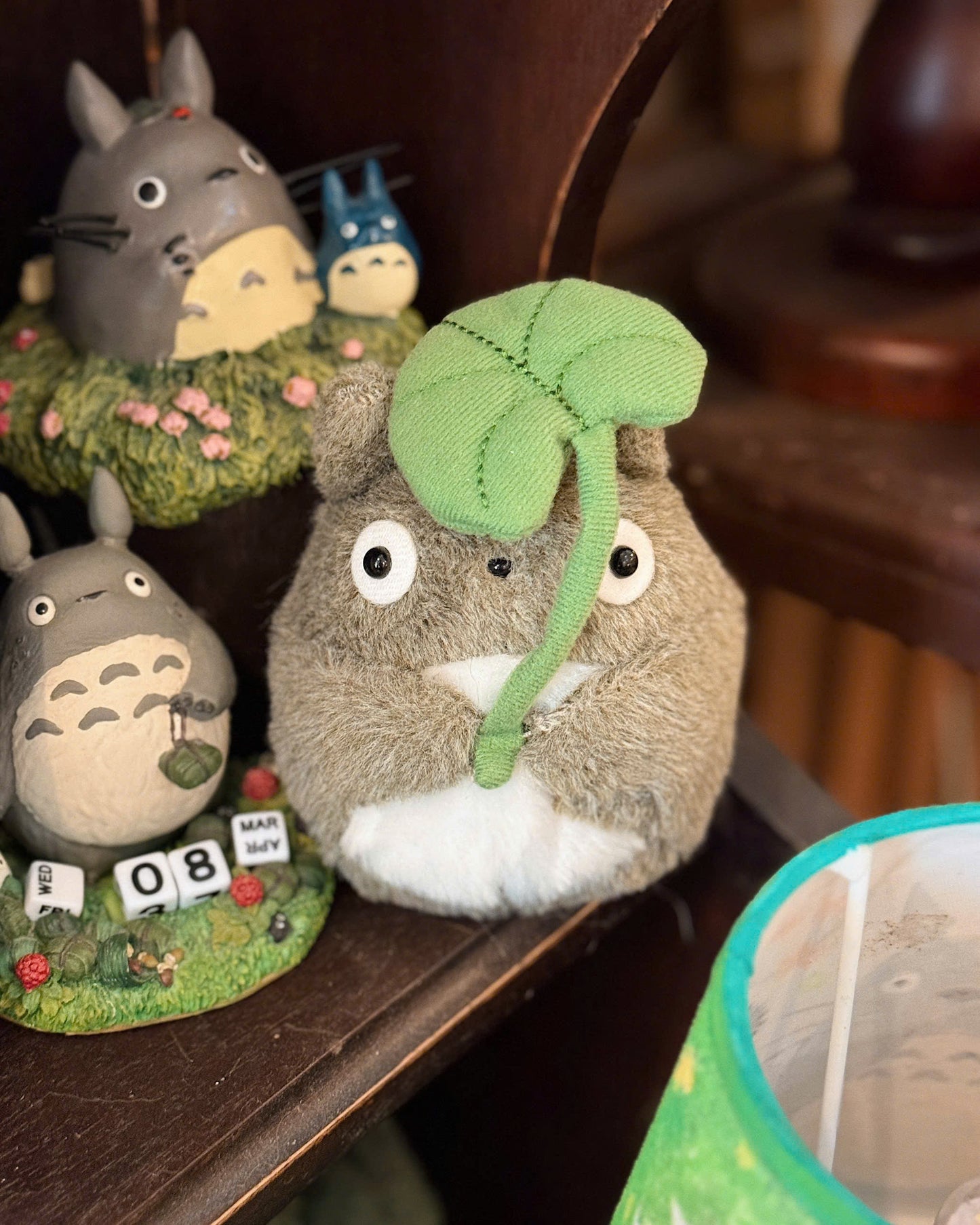 Tiny Totoro Leaf Friend