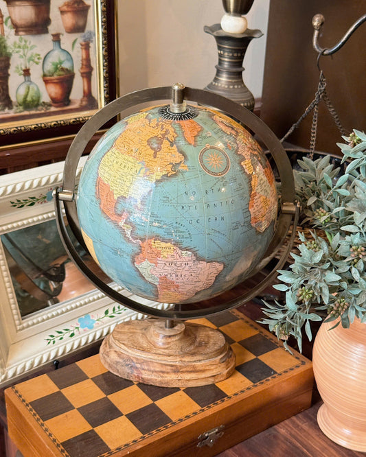 Sunburst Globe Atlas