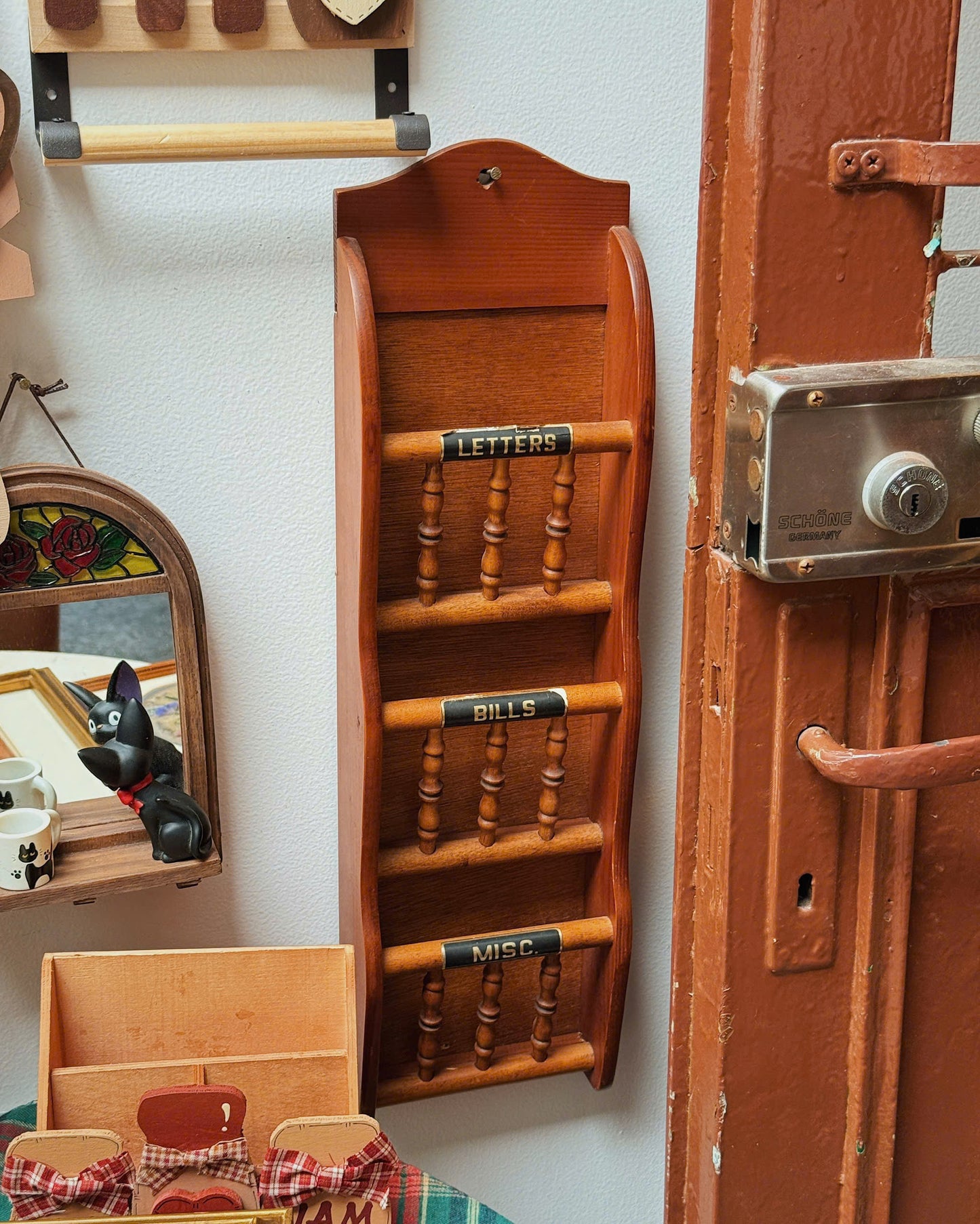 Vintage Wall Organizer
