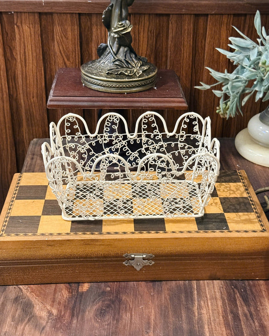 Vintage Cloud-Wave Basket