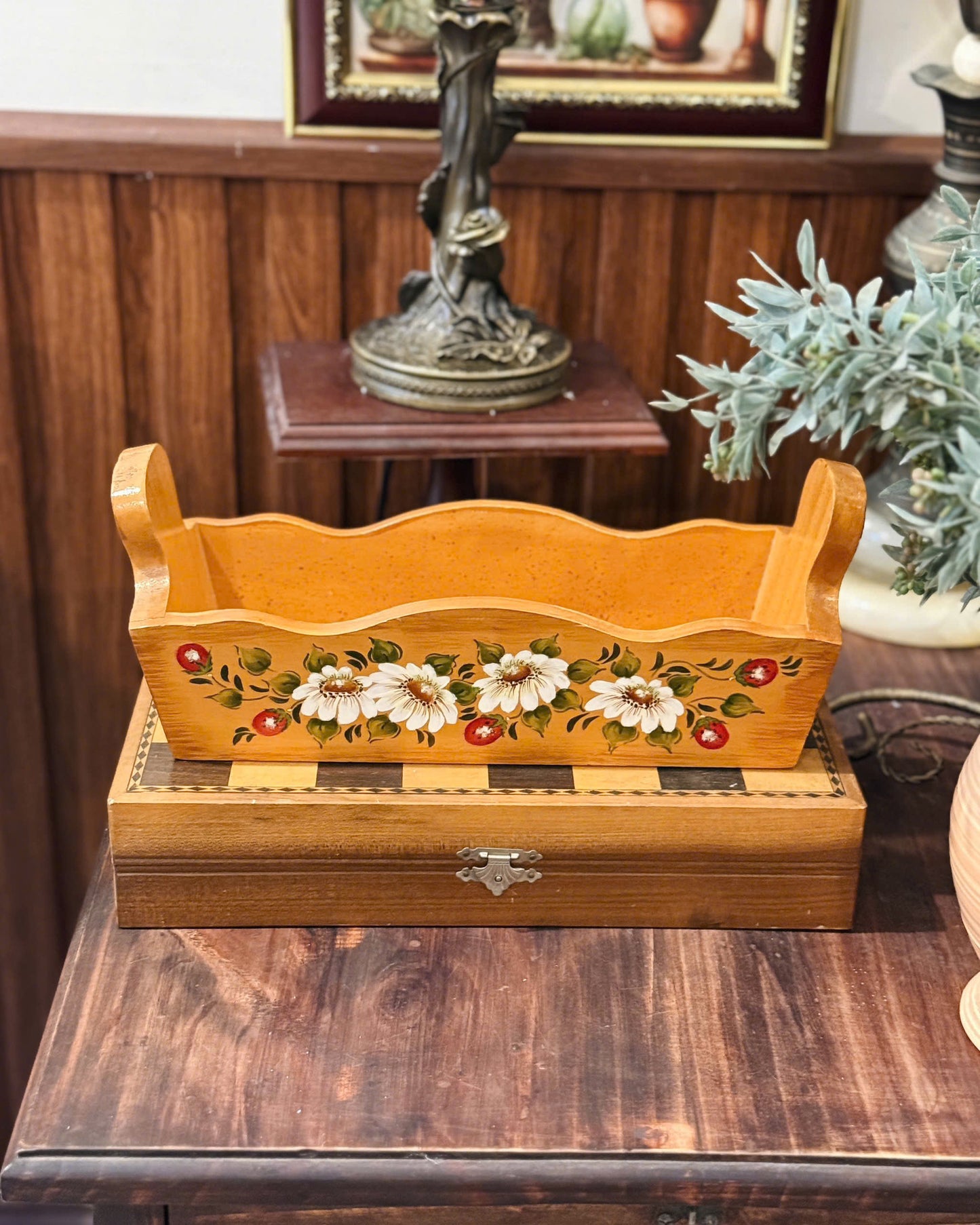 Folk Wovd Basket